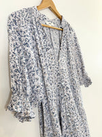 Jaase Floral Blue Maxi Dress