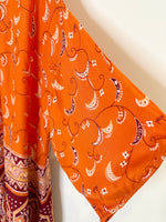 Arnhem Orange Short Kimono