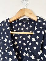 Zara Navy Stars Blouse
