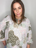 Stevie May Patterned Blouse