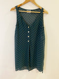 Vintage Country Road Forest Green Top/Vest