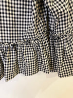 Topshop Checked Open Jacket